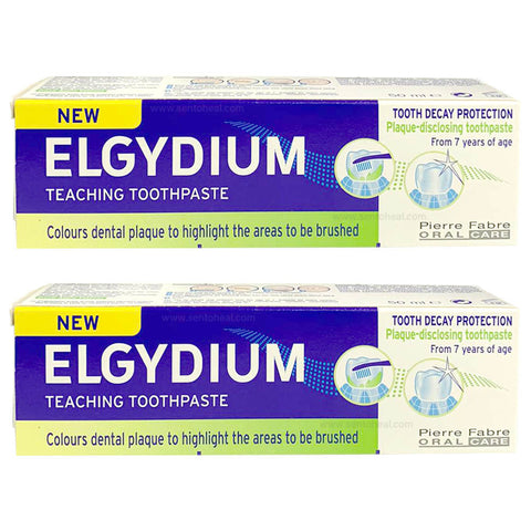 Elgydium Teaching Toothpaste From 7 years of age 2 x 50ml