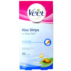 Veet Hair Removal Wax Strips - Sensitive Skin 20 strips