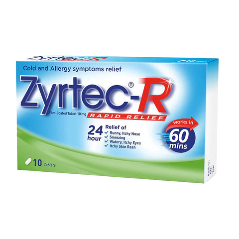 Zyrtec-R 10 tablets